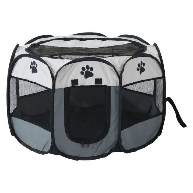 PetPal OctaCrate: Foldable Pet Crate Outdoor/Indoor - Crazy Pawz