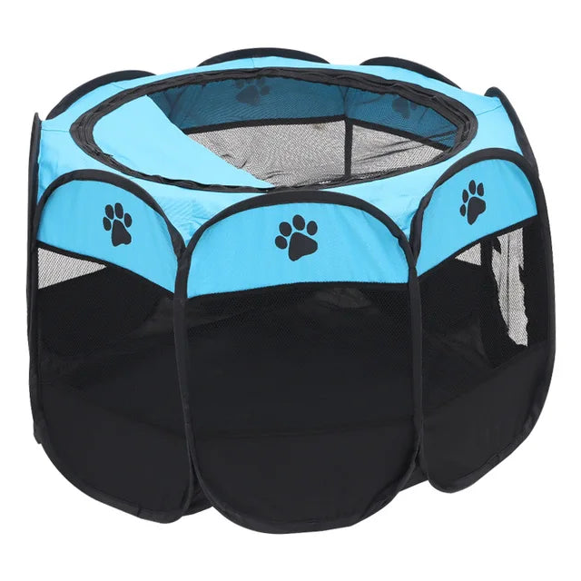 PetPal OctaCrate: Foldable Pet Crate Outdoor/Indoor - Crazy Pawz