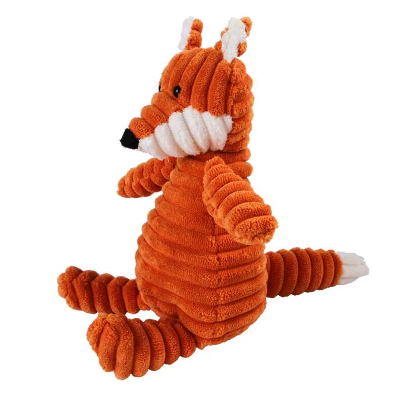 plush dog teddy fox toy