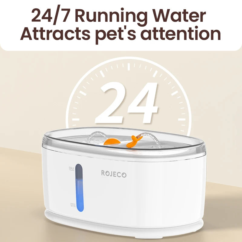 247 fresh running pet water