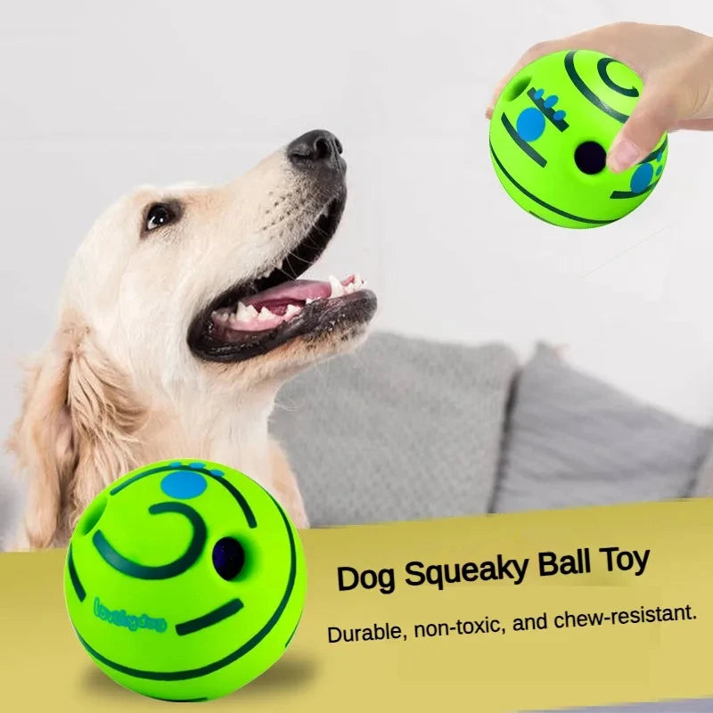 Blind Dog Toy Ball - Sound Emitting Interactive Dog Ball Chew Toy - Dog Ball -  Crazy Pawz