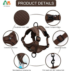 cat harness with quick release buckle 