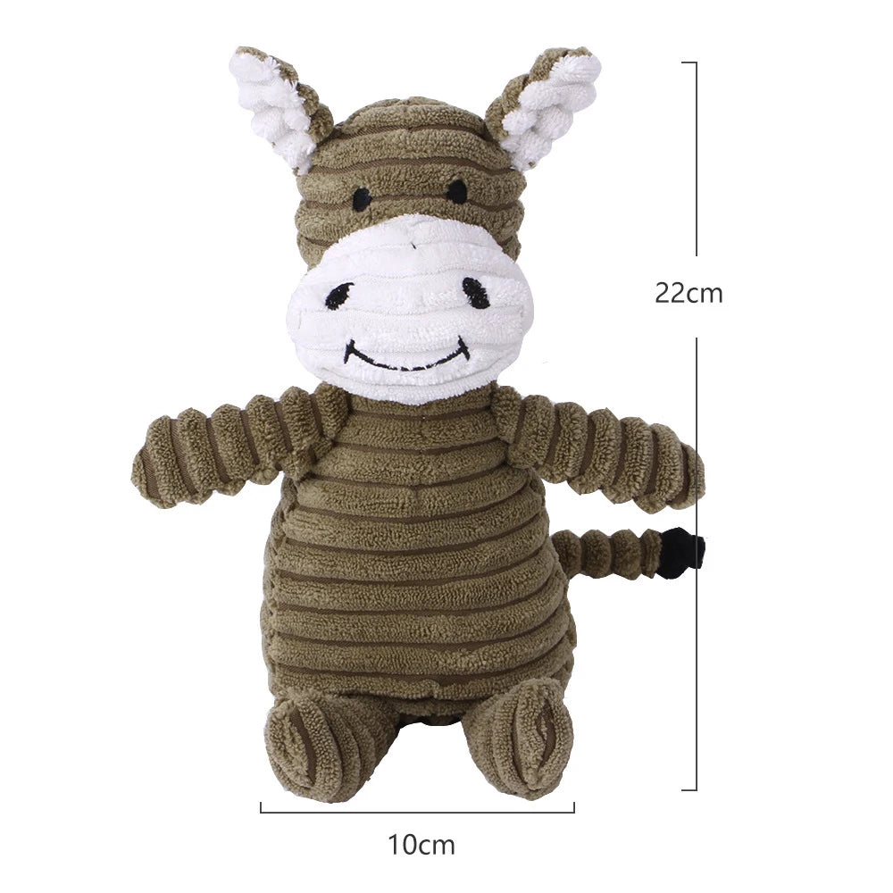 plush dog teddy donkey toy