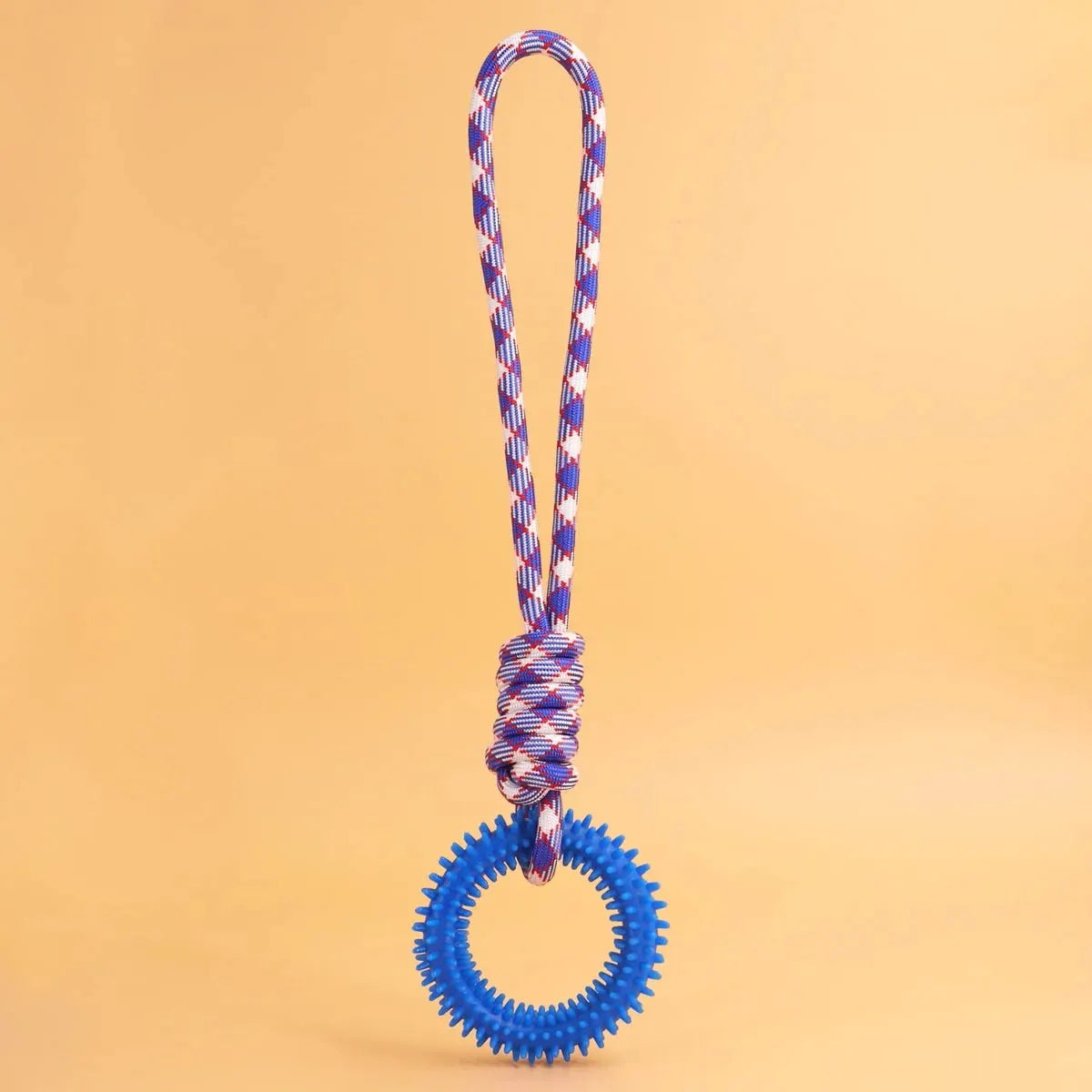 Tug & Pull Donut Ring Chew Dog Toy | Dog Rope Toys for Playful Pets