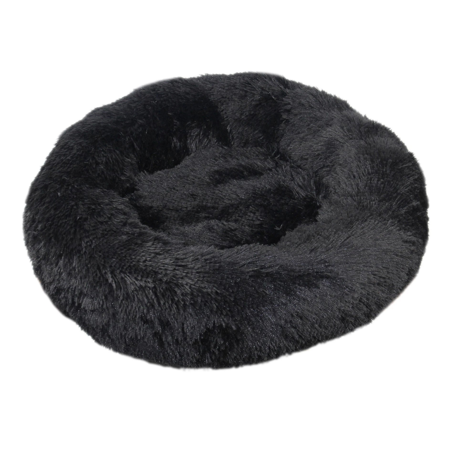 40-110cm Round Pet Bed for All Pets – Super Soft Plush Winter Pet Bed, Winter Warm Sleeping for Large & Small Pet's - Crazy Pawz  Pet Bed 