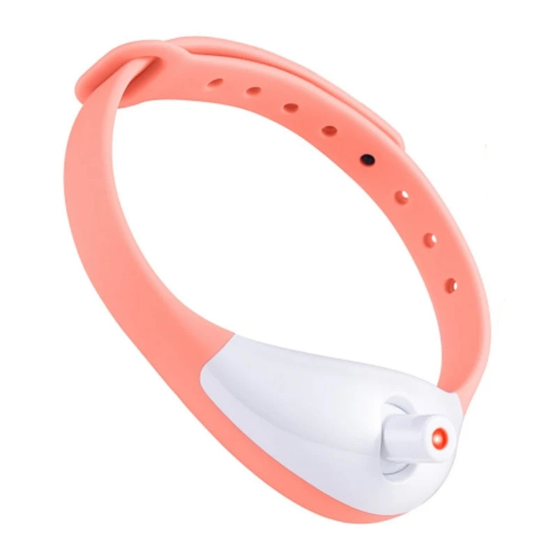 Cat Laser Collar | Rechargeable Laser Cat Laser Pointing Collar - Smart Interactive Cat & Kitten Collar pink