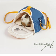 Breathable Pet Carry Bag for Small Pet's - Comfortable Sling Tote Bag for Hamster, Guinea Pig, Rabbit, Hedgehog - Pet Bag -  Crazy Pawz