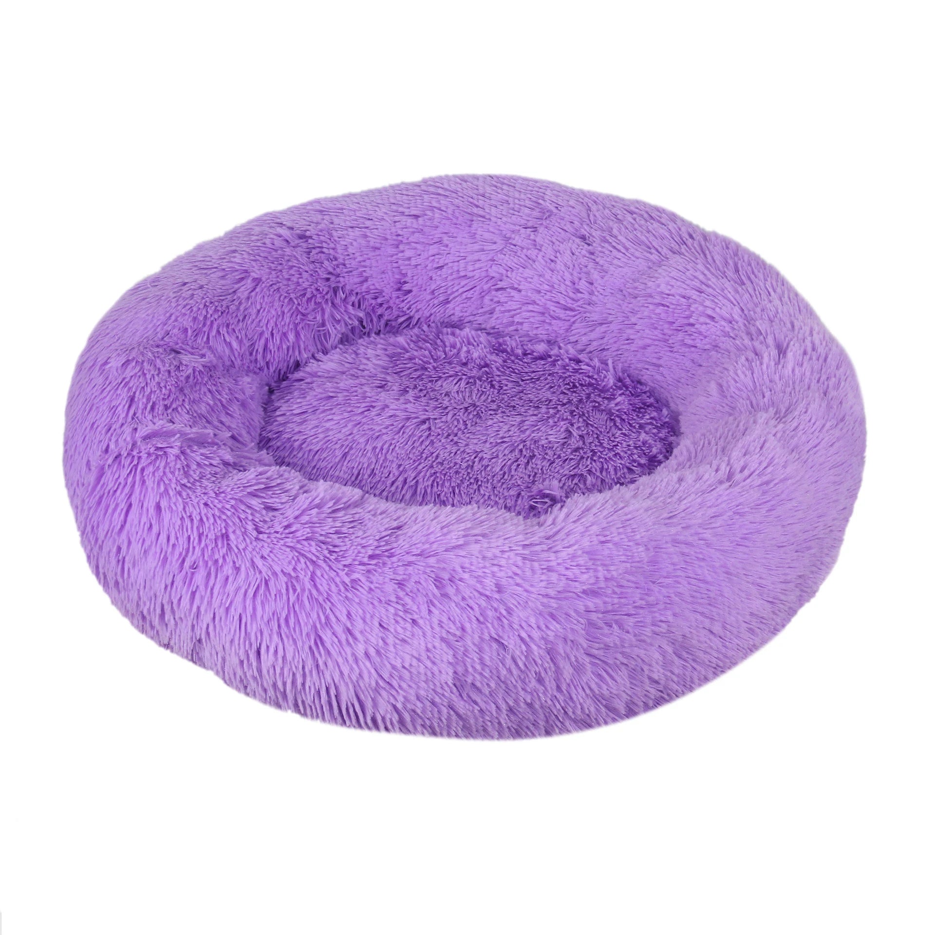 40-110cm Round Pet Bed for All Pets – Super Soft Plush Winter Pet Bed, Winter Warm Sleeping for Large & Small Pet's - Crazy Pawz  Pet Bed 