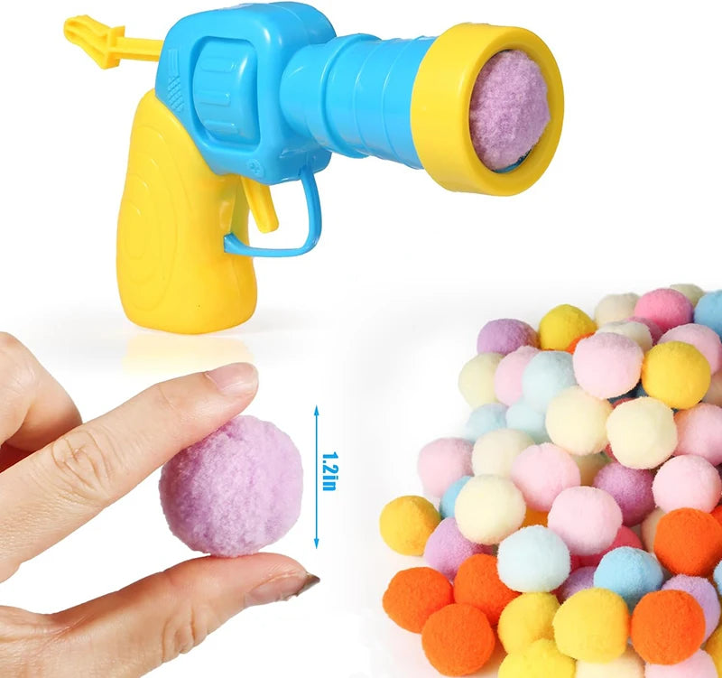 Interactive Launching Pet Toy for Cats & Kittens – Plush Ball Launcher Game - Cat Toy -  Crazy Pawz