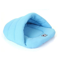 Soft Warm Fleece Pet Bed - Sleeping Bag Style Bed for Small Dogs & Cats | Small & Large Sizes - Pet Bed -  Crazy Pawz