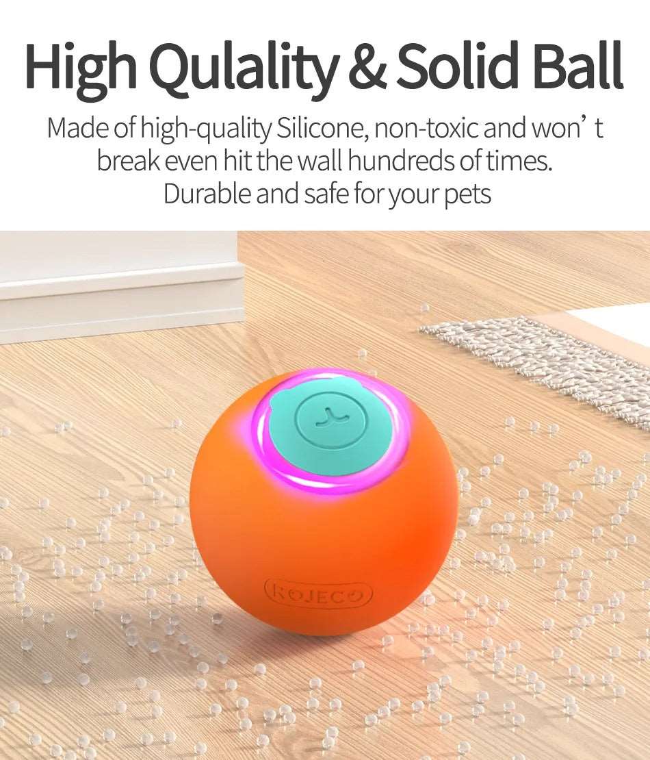 Smart Cat Automatic Moving & Bouncing Ball - Pet Toy